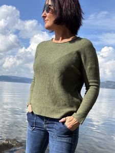 Hovedbilde Myk genser Gr&oslash;nn