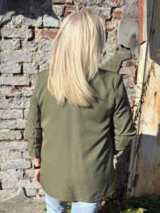 Hovedbilde Blazer Olivengr&oslash;nn