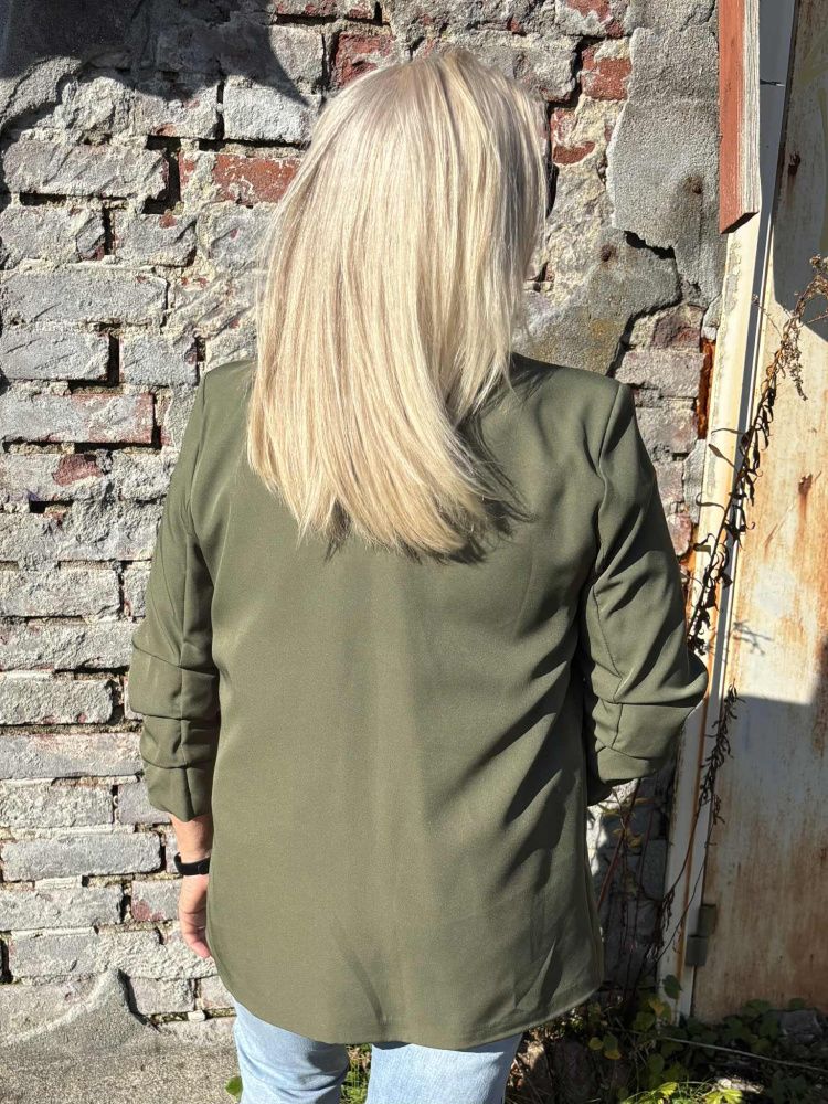 Blazer Olivengrønn