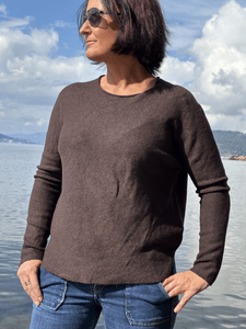 Hovedbilde Myk genser Brun