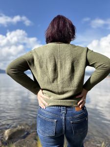 Hovedbilde Myk genser Gr&oslash;nn