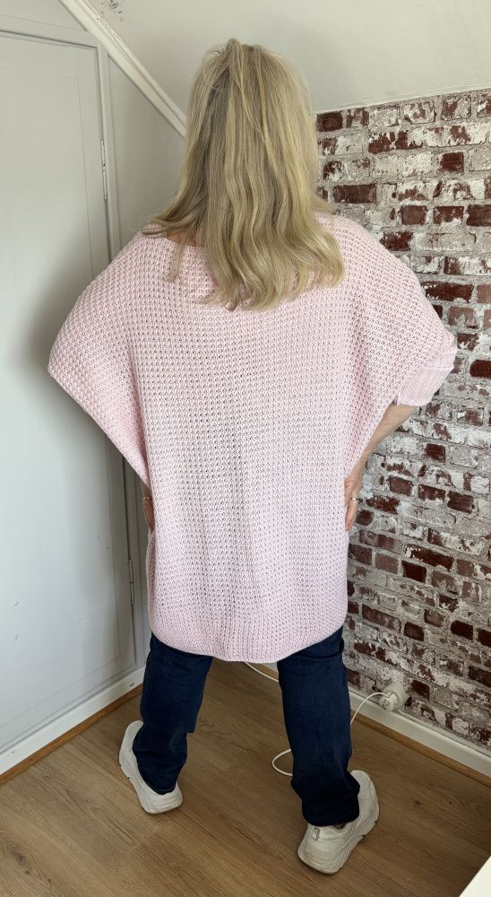 Genser strikket oversized Rosa